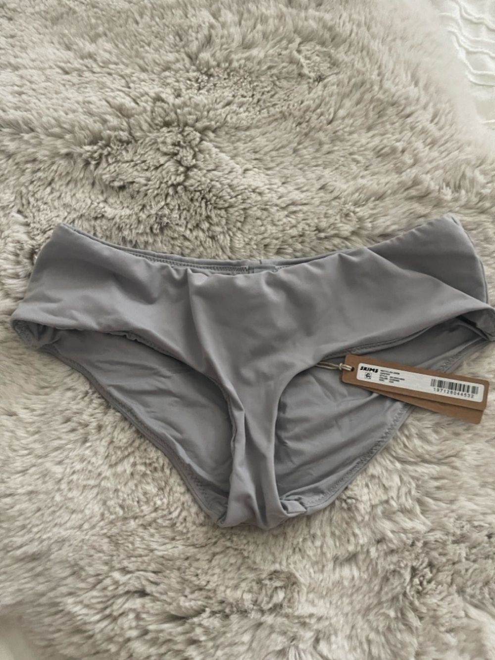 Skims Swim Bottoms XXS in Chrome NWT